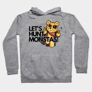 Let's Hunt Monsters - Mal the Teddy Bear Hoodie